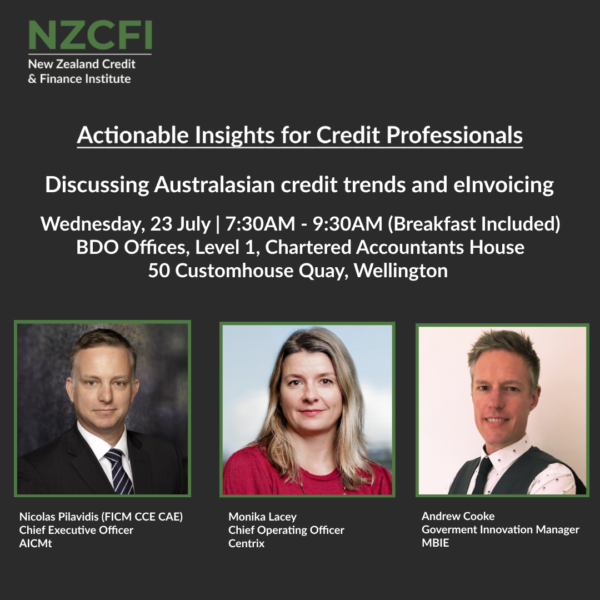 Actionable Insights for NZ Credit Professionals - a Panel Presentation