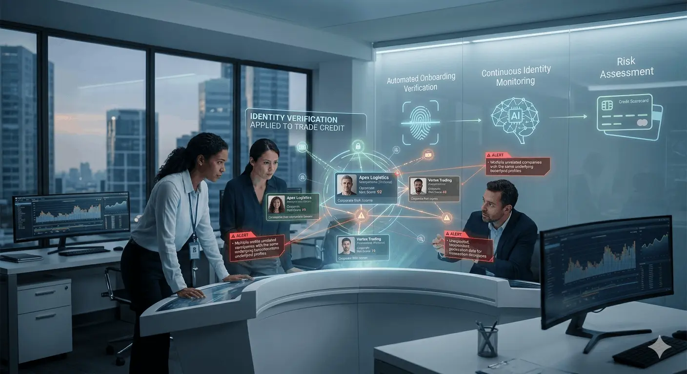 SaaS Automation Applied to Identity Fraud in Trade Credit
